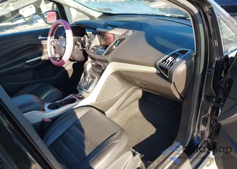 2013 Ford C-Max Hybrid Sel from USA, damaged, VIN 1FADP5BU7DL542684